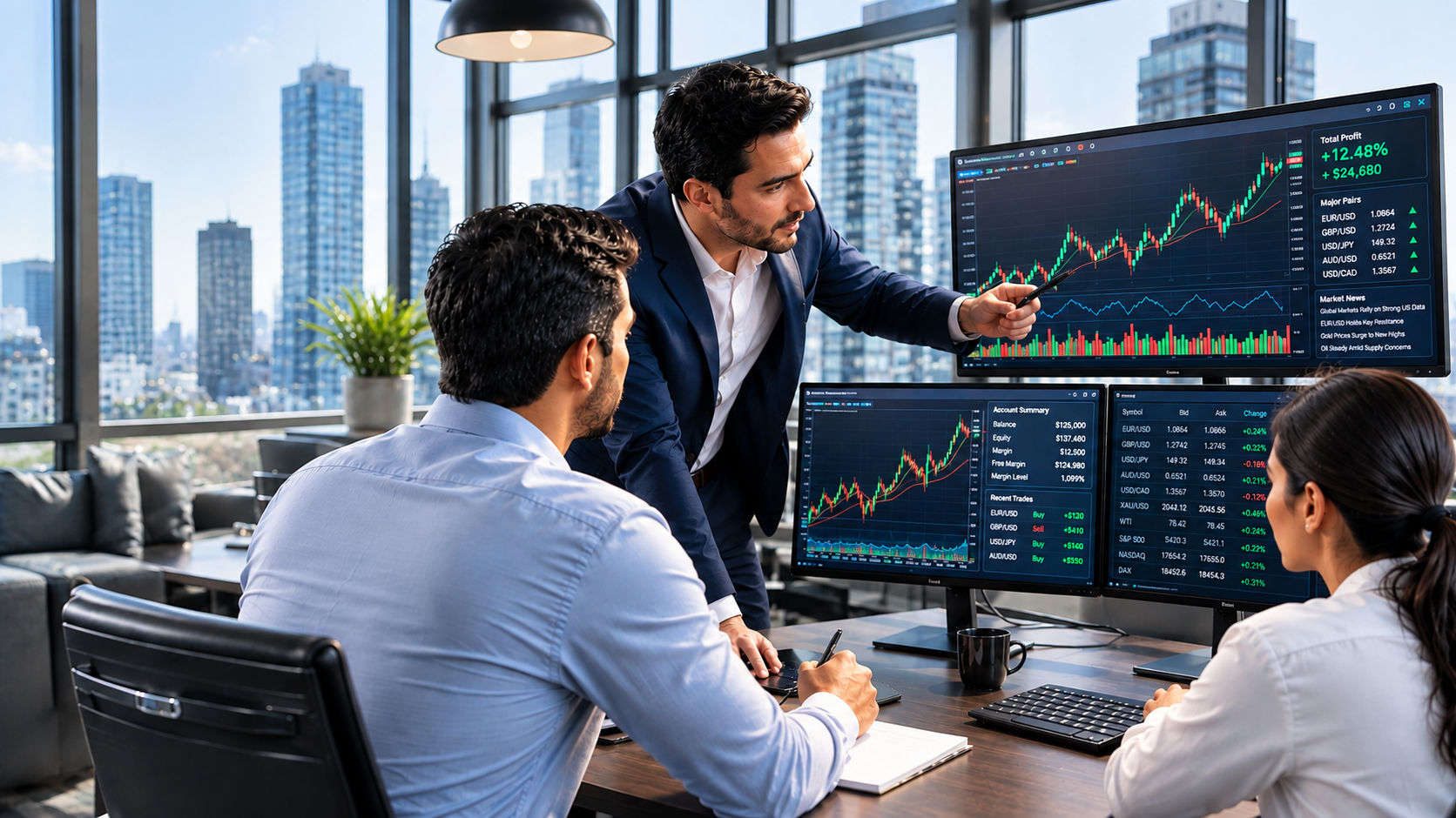 Global markets — forex, gold, oil, and commodities